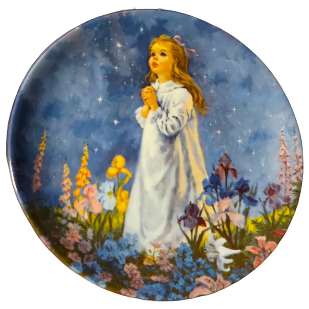Vtg 87 Reco Intnl Twinkle Twinkle Little Star John McClellan 1st Issue Plate